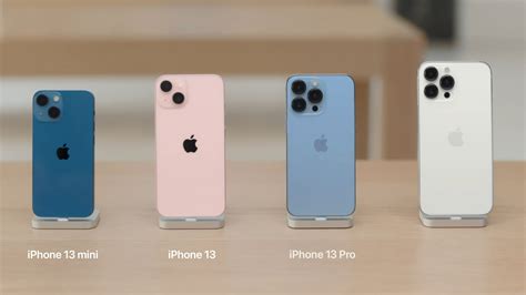 iPhone 13 Models: 13, 13 mini, 13 Pro & 13 Pro Max 